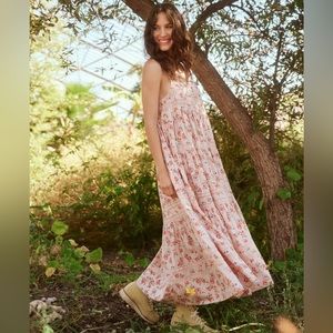 NWOT The Great Serenade Dress in Pink Rose print | size Medium